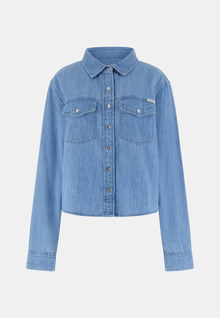 Longsleeves Wren Denim Top