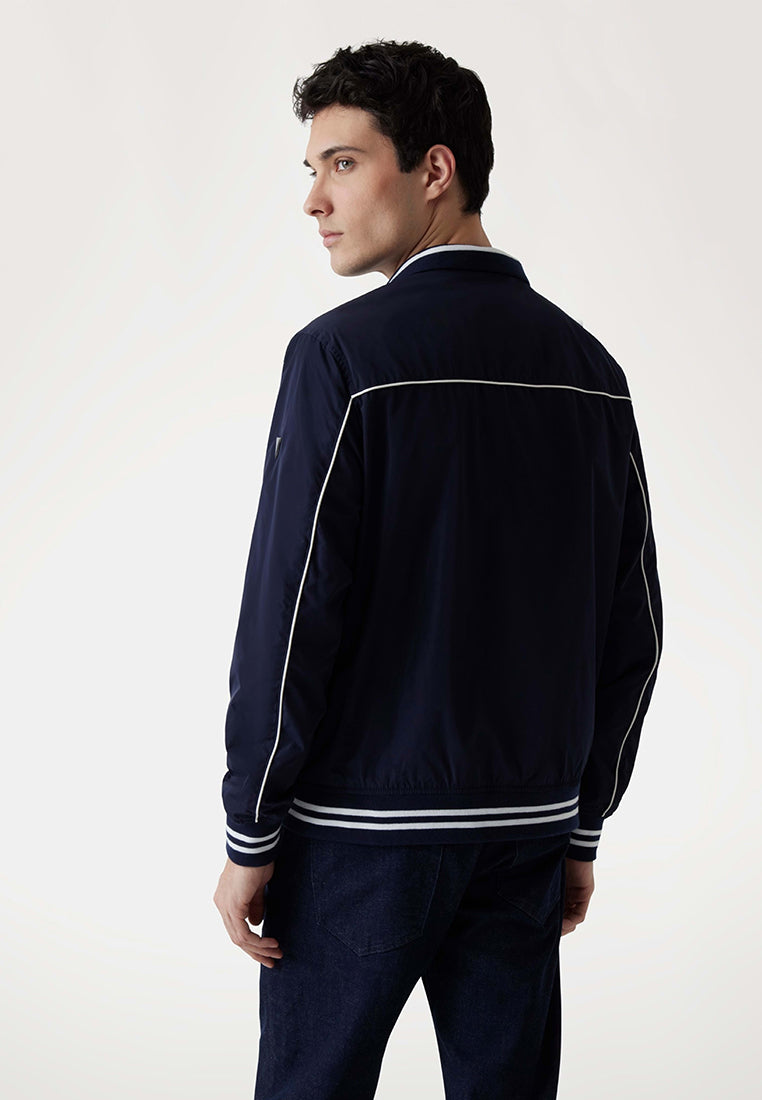 【ダークネイビー(G7V2)】GUESS ボンバー アウター(M)URBAN Satin Bomber GUESS® Eco Urban Satin Flight Jacket