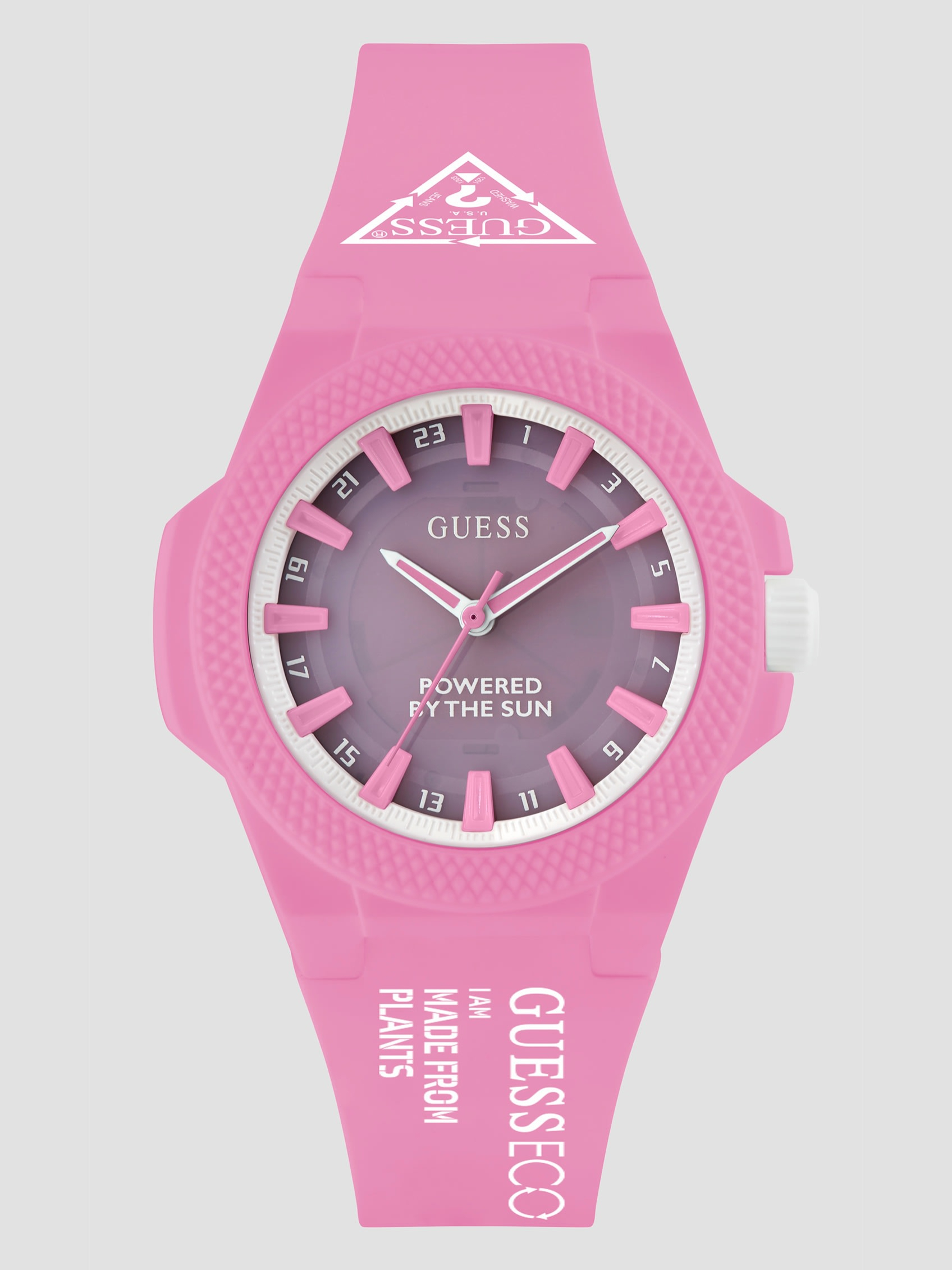 ECO PINK ANALOG WATCH | Guess Philippines