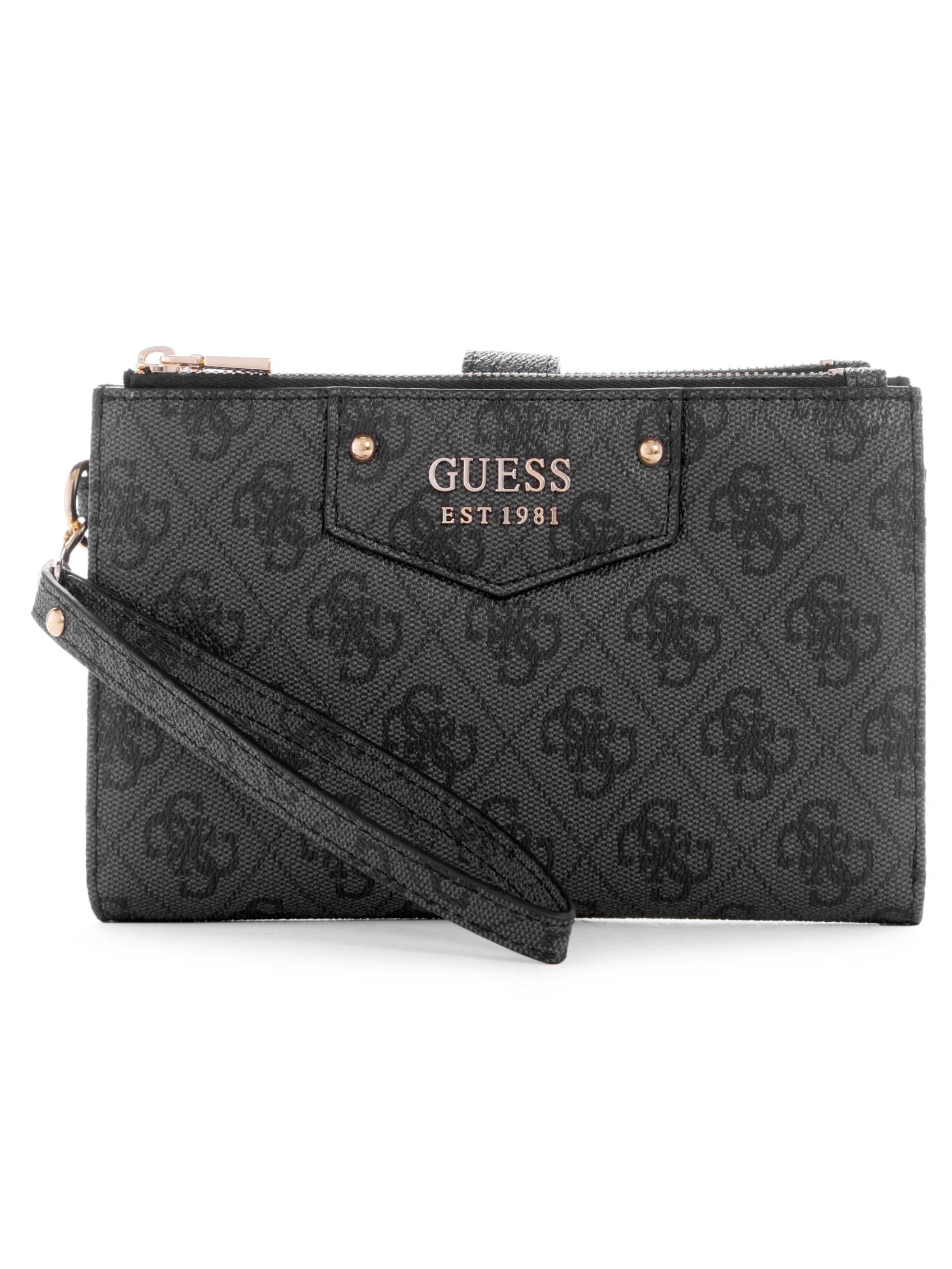 ECO BRENTON SLING DOUBLE ZIP ORGANIZER | Guess Philippines