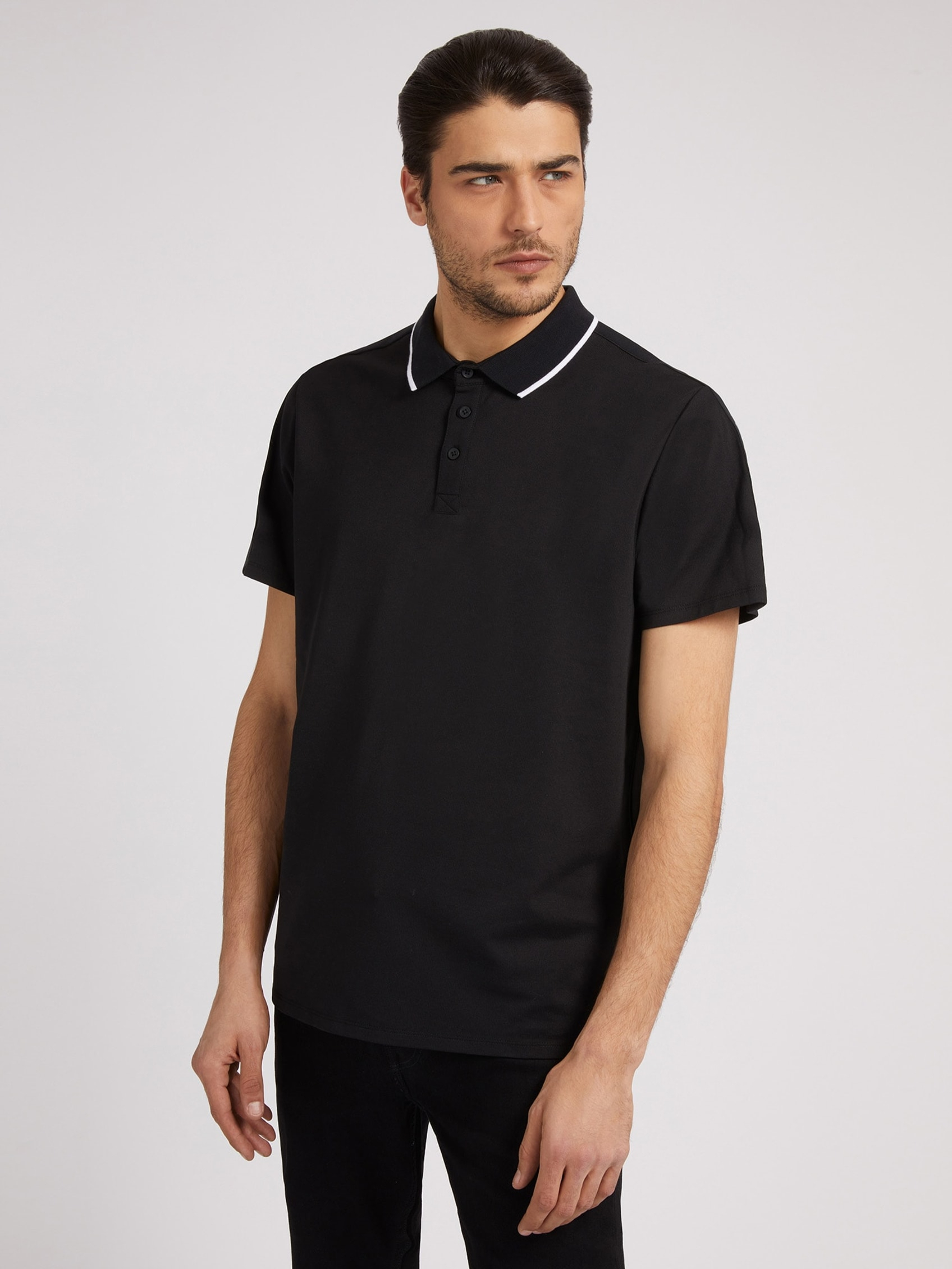 ESSENTIAL PAUL PIQUE TAPE POLO | Guess Philippines