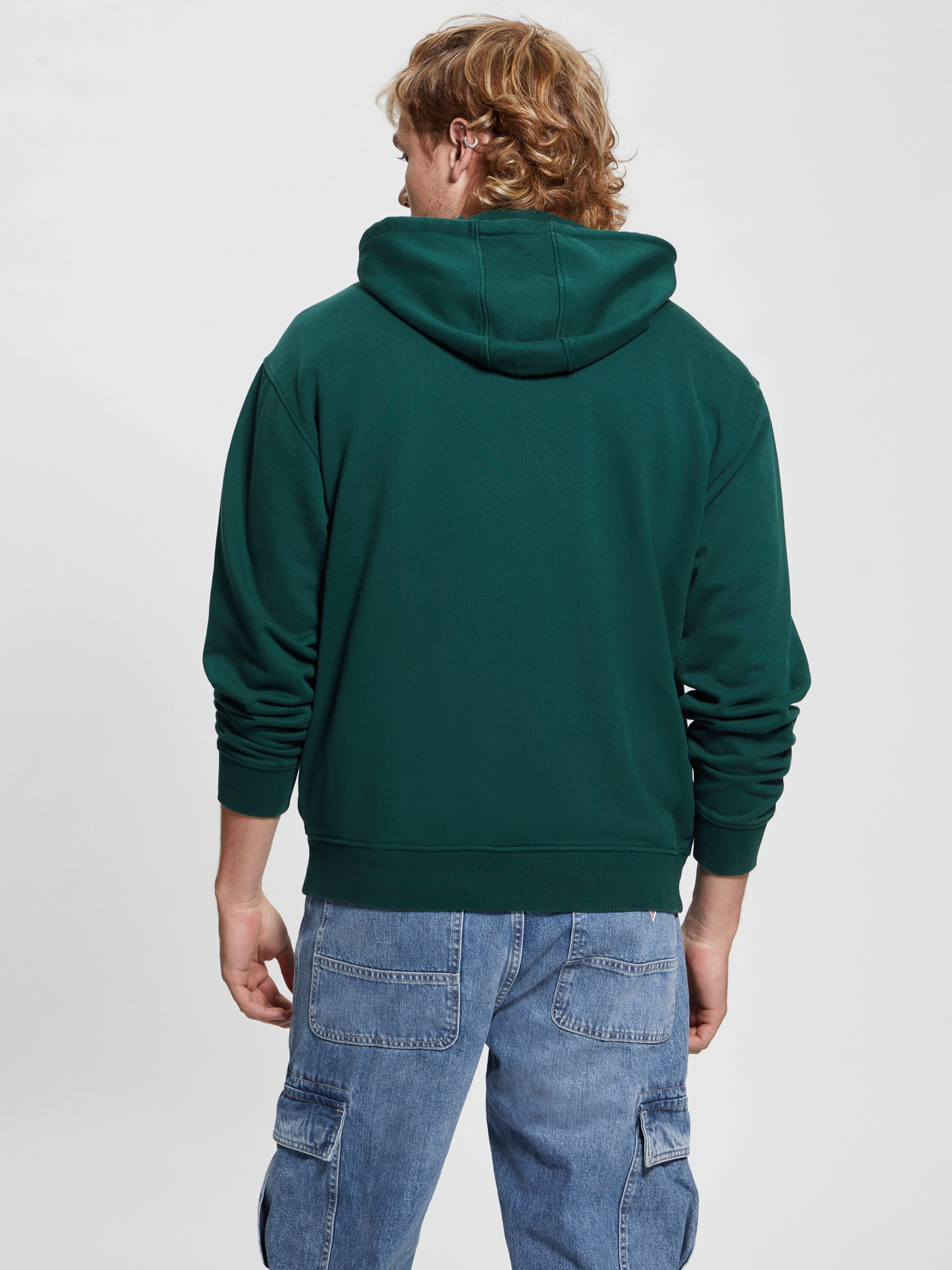 FINCH TERRY GUESS WASHED HOODY | Guess Philippines