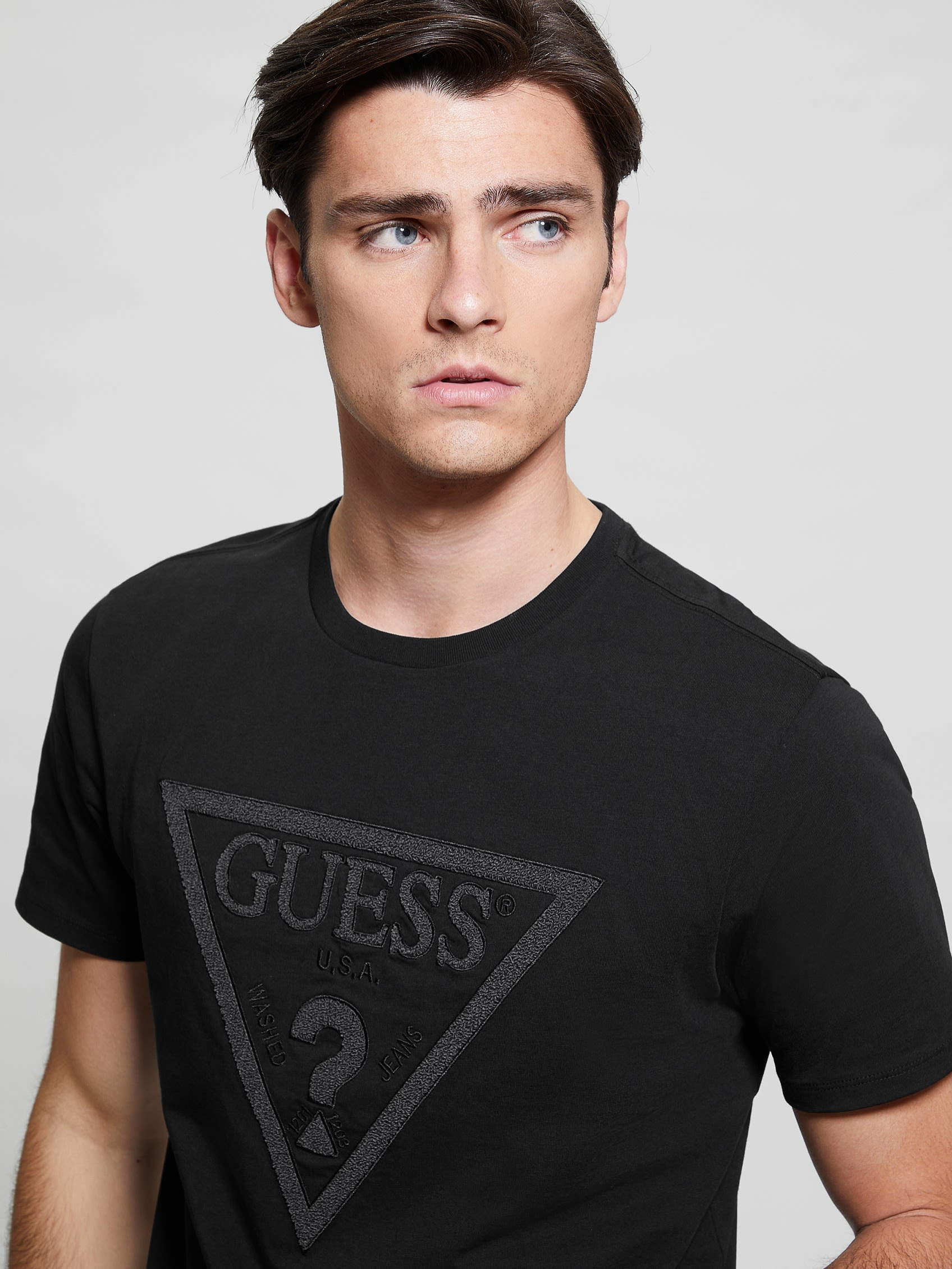 ECO EMBROIDERED LOGO TEE | Guess Philippines
