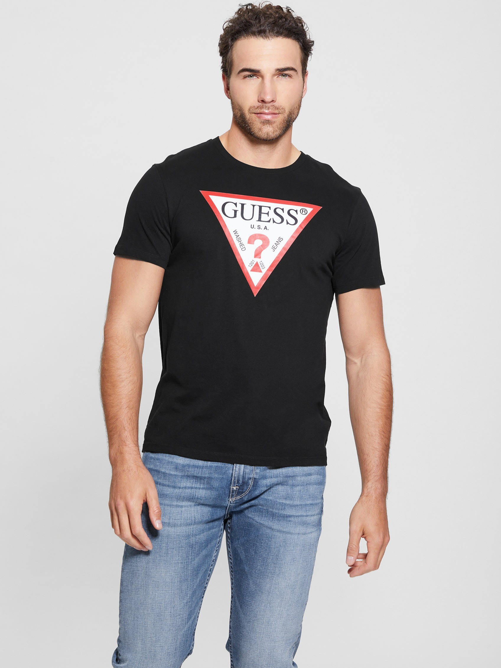 CLASSIC LOGO ICON TEE | Guess Philippines