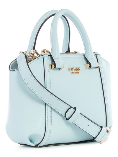 Guess Leie Status Satchel - White - One Size