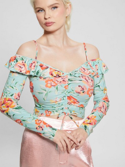 Off Shoulder Ruffle Shaina Top