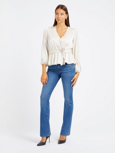 GUESS Eco Pop '70s Split Hem Jeans