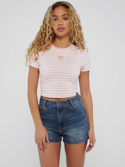 GUESS Originals Core Striped Baby Tee