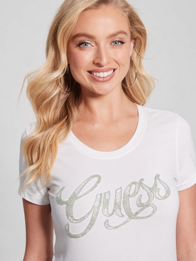 GUESS Script Tee