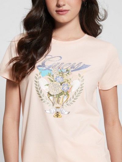 GUESS Trophy Logo Easy Tee