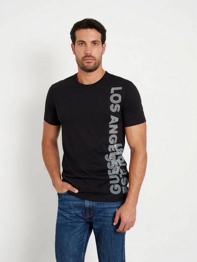 GUESS Vertical Logo Tee