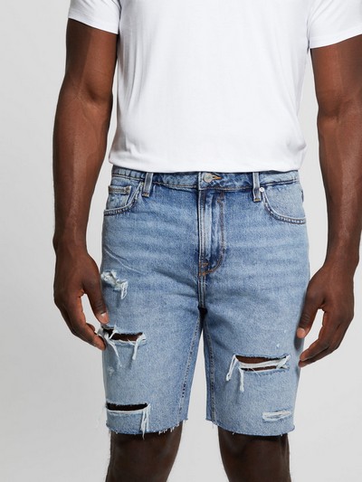 Wyatt Distressed Denim Shorts