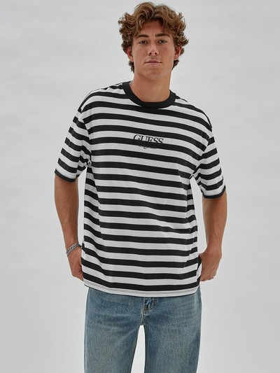 GUESS Originals Simple Stripe Tee Guess Philippines