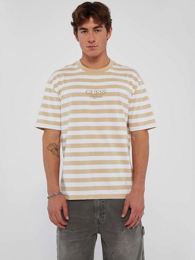 GUESS Originals Simple Stripe Tee