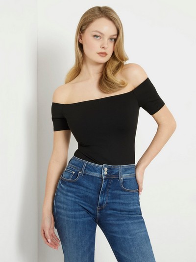 Off-shoulder Cristal Bodysuit