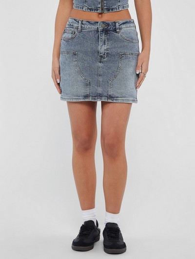 GUESS Originals Panel Denim Skirt