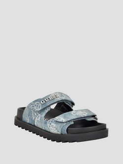 Guess slippers online on sale