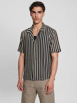 Panama Stripe Knit Shirt