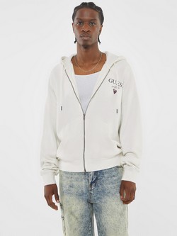 GUESS Originals Stacked Logo Zip-up Hoodie